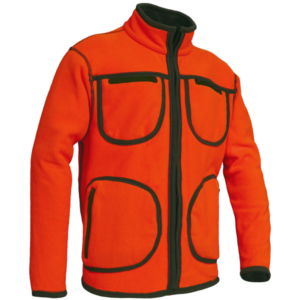 CHAQUETA NORTH REVERSIBLE CAQUI-NARANJA
