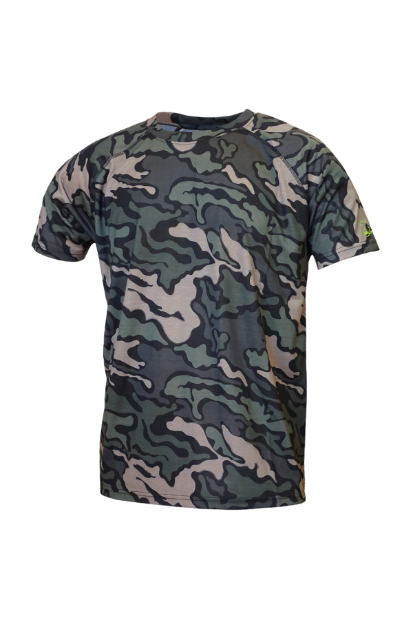 CAMISETA CAMUFLAJE MANGA CORTA 1
