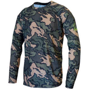 CAMISETA MANGA LARGA CAMUFLAJE