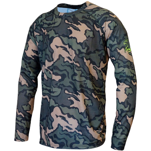CAMISETA MANGA LARGA CAMUFLAJE 1