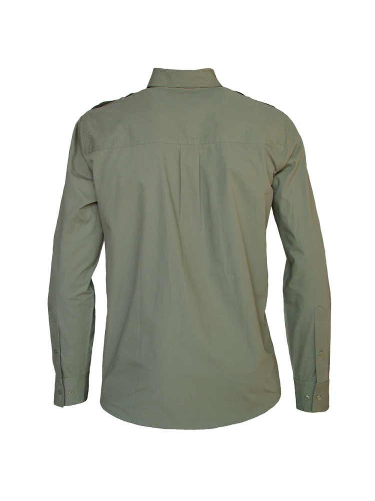 CAMISA SAFARI CAQUI 4 CAMISA SAFARI CAQUI - Imagen 2