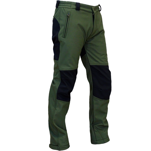 PANTALON JAVALAMBRE CAQUI-NEGRO ADULTO SOFT-SHELL 4 PANTALON JAVALAMBRE CAQUI-NEGRO ADULTO SOFT-SHELL - Imagen 2