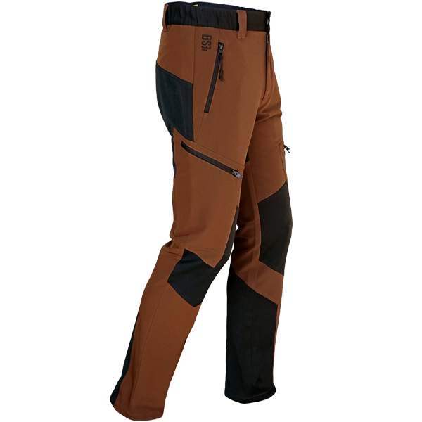 PANTALON MARRON-NEGRO ELBA 1