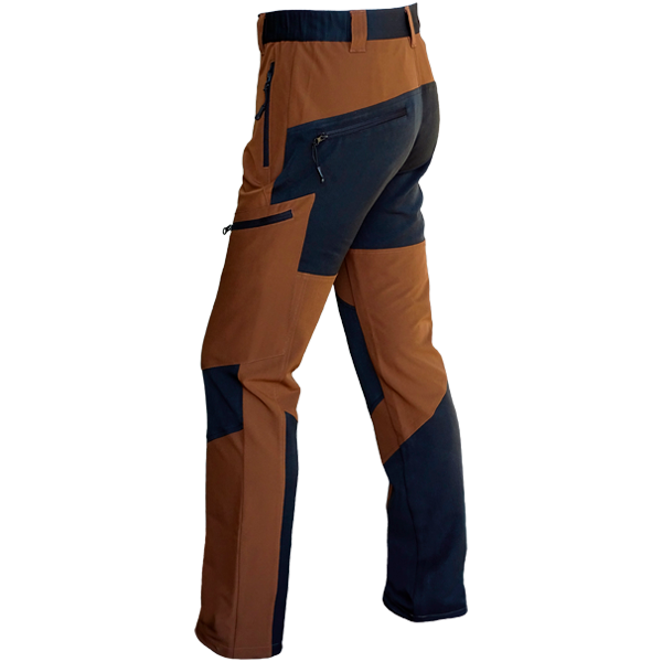 PANTALON MARRON-NEGRO ELBA 4 PANTALON MARRON-NEGRO ELBA - Imagen 2