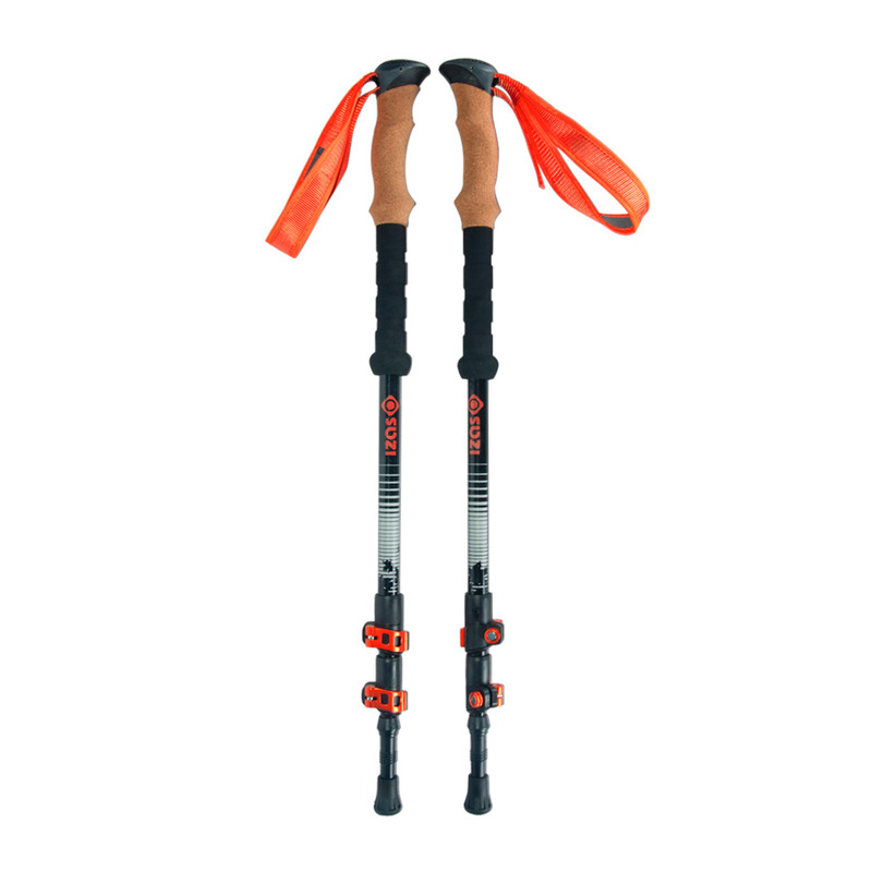 BASTON SENDERISMO VAL PAREJA (NARANJA-NEGRO) 1