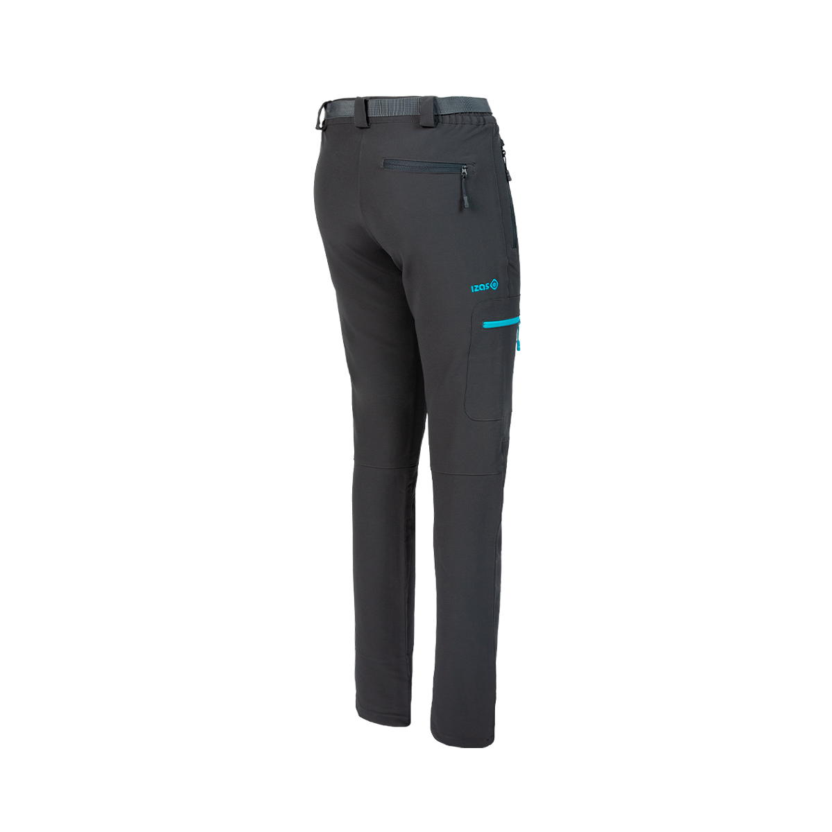 PANTALON CHAMONIX GRIS/TURQUESA MUJER 4 PANTALON CHAMONIX GRIS/TURQUESA MUJER - Imagen 2
