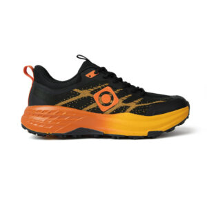DEPORTIVA DINUBA NEGRO Y NARANJA