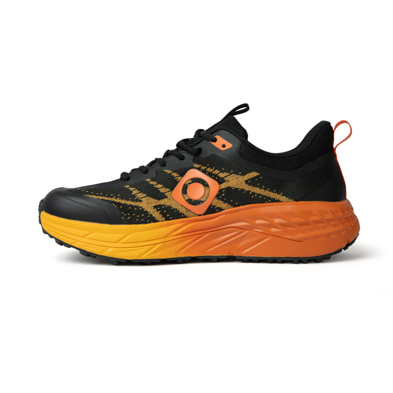 DEPORTIVA DINUBA NEGRO Y NARANJA 4 DEPORTIVA DINUBA NEGRO Y NARANJA - Imagen 2