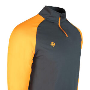 CAMISETA TAKU GRIS Y NARANJA HOMBRE
