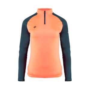 CAMISETA TAKU MUJER CORAL/MARINO FLUOR
