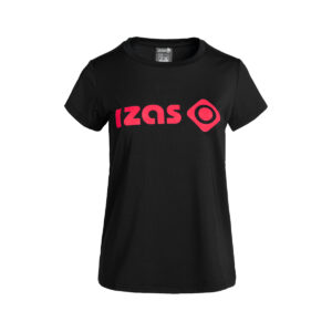 CAMISETA HARPER MUJER NEGRA Y FUCSIA